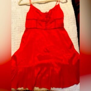 Red dress from urban outfitters